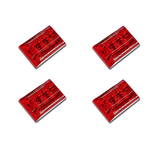 Lámpara lateral de luz de señal de giro para camión Led superbrillante a prueba de explosiones de 4 Uds 24v