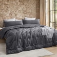 thumbnail image 5 of Coma Inducer Butter - ® Oversized Cooling Comforter Set - Peppercorn Gray Twin XL, 5 of 5