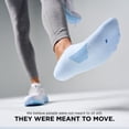 thumbnail image 6 of Feetures Elite Light Cushion Invisible Socks - Anti-Slip Sport Sock Liner with Targeted Compression - Ice , Small (1 Pair), 6 of 7