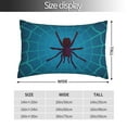 thumbnail image 2 of Kdxio Cotton Pillow Cases 14"x20" Pillowcases,Soft and Breathable Bedroom Pillow Cases-Spider And Cobweb-No Pillow Core, 2 of 5