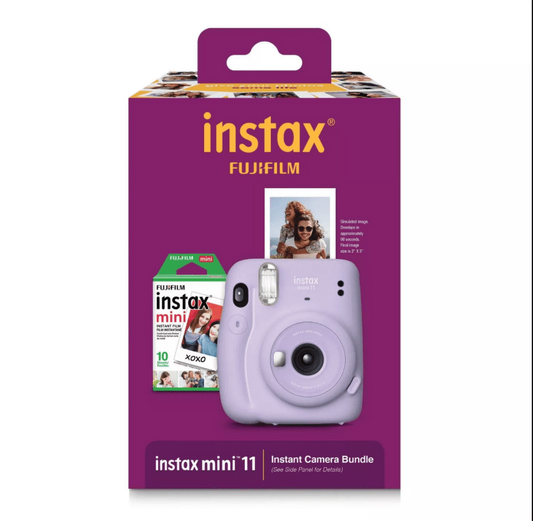 Fujifilm, Instax Mini 11 Instant Camera, Lilac Purple, Selfie Mode