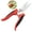 Red, variant on WNFJR Stainless Steel Multi Functional Shear Strong Iron Shears Garden Shears Horticultural, for Cutting Thin Metal Copper Sheets