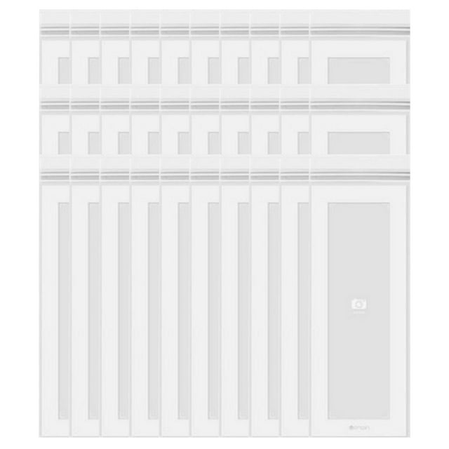 Accessoires de Cuisine Classiques, 13 Longs Sacs pour Congélateur à Double Fermeture Réutilisables, Sac à Produits Facile à Ouvrir, Refermable, Sacs en Plastique Transparents pour le Rangement des Carottes, Spaghetti et Asperges (30 Unités)