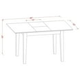 thumbnail image 4 of Small Kitchen Dining Table Set with Chairs - Modern Bistro Table & Chair Set for Home, 4 of 5