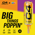 thumbnail image 3 of C4 Performance Energy Drink, Hawaiian Pineapple Popsicle, 16 fl oz Single Can, 3 of 5