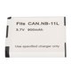 thumbnail image 1 of NB 11L Batería de iones de litio profesional 3,7 V 900 mAh reemplazo de alta capacidad para cámara A4000 IXUS190 180 175 285 275, 1 of 5