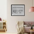 thumbnail image 3 of Historic Framed Print, The Old fort of Honolulu fifty years ago, 17-7/8" x 21-7/8", 3 of 9