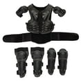 thumbnail image 1 of Traje De Armadura De Motocicleta Para Niños Protector De Espalda En El Pecho Coderas Para Nevar, 1 of 9