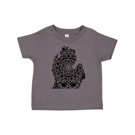 

Inktastic Michigan Silhouette Mandala Boys or Girls Toddler T-Shirt