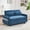 Blue, variant on Jopath 55" Corduroy Twins Pull Out Sofa Bed With 2 Large Side Pockets And Usb, Convertible Sleeper Couch, Loveseat With Adjsutable Backrest For Small Place, Beige