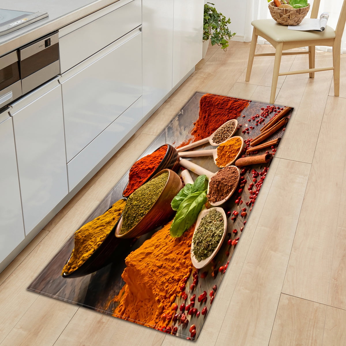 Long Kitchen Mat Bath Carpet Floor Mat Home Entrance Doormat Tapete  Absorbent Bedroom Living Room Floor Mats Modern Kitchen Rug