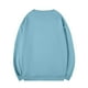 thumbnail image 3 of pstuiky camisas de manga larga para hombre, Camisas de blusas y jerseys básicos de color liso informales para hombre con cuello redondo camisetas de hombre m, 3 of 6