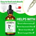 thumbnail image 3 of Oimmal Natural Antibiotic Drops for Dogs, Anti Inflammatory | Bacterial | Viral | Fungal, Allergy Relief for All Breeds & Sizes - 2 fl.oz (Bacon Flavor), 3 of 12