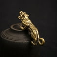 thumbnail image 3 of Luolandi Brass Sculpture Ornaments Brass Animal Small Statue Vintage Copper Animal, 3 of 9