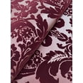 thumbnail image 4 of A-Street Prints Shadow Merlot Flocked Damask Wallpaper, 4 of 7