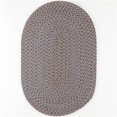 thumbnail image 1 of Rhody Rug CD96R084X108 7 x 9 ft. Camden Tweed Oval Rug, Denim Blue, 1 of 1