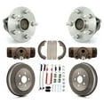 thumbnail image 1 of Transit Auto Kit d'Assemblage de Roulement de Roue Arrière et Tambour & Chaussures (8 Pcs) pour Voiture Pontiac Vibe Toyota Matrix FWD avec 4 Roues ABS - Côté Gauche Droit (Conducteur Passager) K7D-101336, 1 of 11