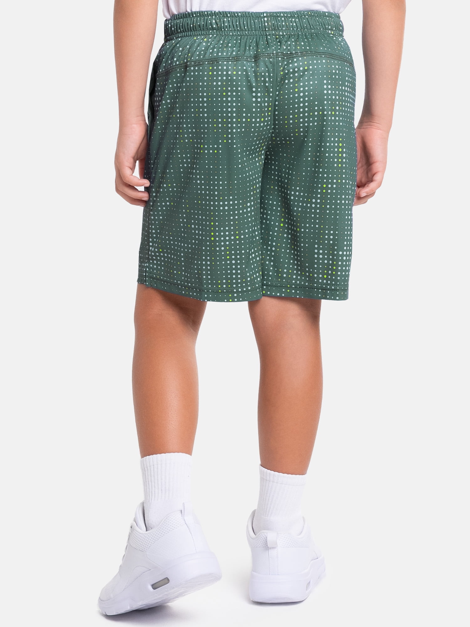 Athletic Works Boys Core Performance Short, 2-Pack, Sizes 4-18 & Husky
