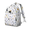 thumbnail image 2 of Baseball Toddler Backpack Spacious Adjustable Shoulder Straps Chest Buckle Durable Backpack For Student, 2 of 5