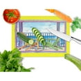 thumbnail image 2 of Caroline's Treasures Adirondack Chairs Yellow Glass Cutting Board Large, 2 of 2