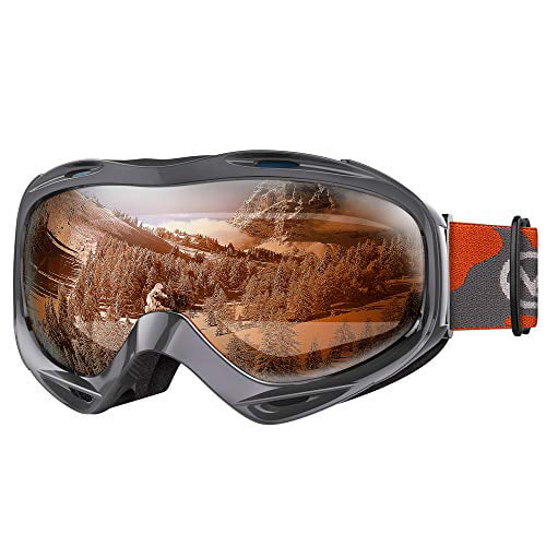 OutdoorMaster Ski Goggles OTG - Over Glasses Ski/Snowboard Goggles 
