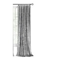 thumbnail image 2 of Harper Criss-Cross Window Curtain Panel - 50x84 Grey, 2 of 3