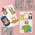 thumbnail image 4 of 3Set 35Pcs Christmas Animals Cutting Dies for DIY Scrapbooking Metal Christmas Gift Box Die Cuts Embossing Stencils Template for Paper Card Making Decoration Album Craft Decor, 4 of 8