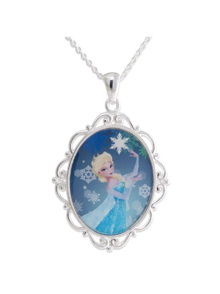 Disney Frozen Elsa Pendant W/Star & Chain. GIFT BOX - Walmart.com