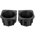thumbnail image 2 of Support de Tasse d'Insertion de Console Centrale, Support de Boisson de Console Centrale Gauche 2pcs Noir pour Auto, 2 of 8