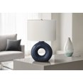 thumbnail image 2 of Lighting - 24"h - Table Lamp - Blue Ceramic - Ivory/Cream Shade - Contemporary, 2 of 3
