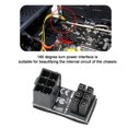 thumbnail image 3 of PH36B 6PIN Adaptador de corriente en ángulo de 180 grados Conector convertidor de interfaz de alimentación, 3 of 8