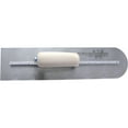 thumbnail image 5 of MARSHALLTOWN MXS205RE Rounded Front Finishing Trowel, 20 x 5 inch Blue Steel Concrete Finishing Tool for Masonry and Sidewalks, 5 of 7