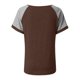 thumbnail image 3 of Camisas de Cuello de Tripulación de Manga Corta para las Mujeres Casual Cuello Redondo Top de Manga Corta Tejido Súper Suave para el Verano, 3 of 5