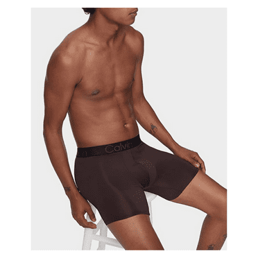 Calvin Klein Men's Flex Natural Boxer Brief, Woodland, Sz L