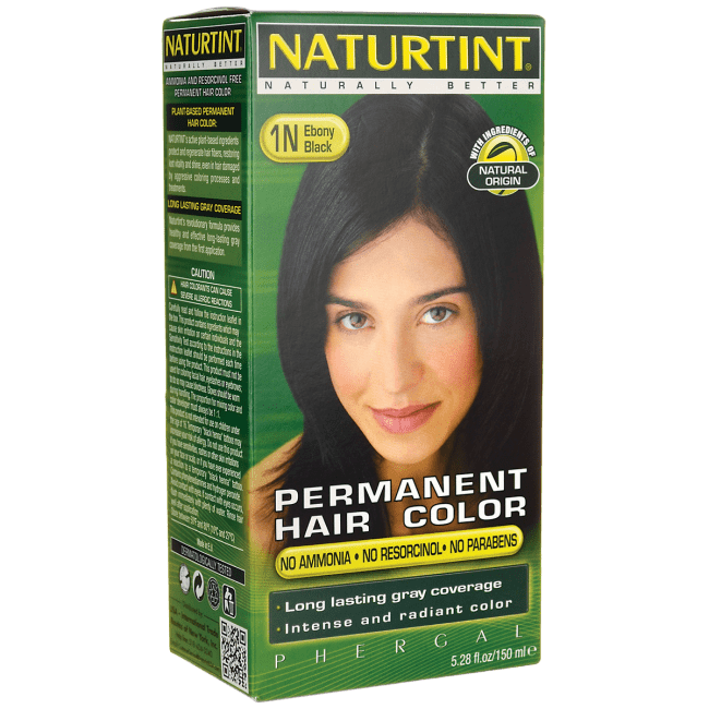 Naturtint Permanent Hair Color 1N Ebony Black 1 Box