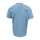thumbnail image 5 of Ceisia Men's Slim Fit Short Sleeve Stand-Up Collar Slub Linen Henley Shirt with Geometric Embroidery Light Blue M Gifts, 5 of 6