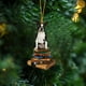 thumbnail image 4 of Puntoco Colgante con forma de árbol de Navidad, adorno navideño con forma de perro, colgante de trineo, libros navideños, adornos acrílicos, regalos para amantes de los libros, adornos navideños, 4 of 6