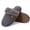 Buttoned Grey, variant on Smile Popcorn Women's Fuzzy Slippers Memory Foam House Slippers for Women Warm Winter House Shoes, Chestnut