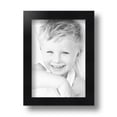 thumbnail image 2 of ArtToFrames 5" x 7" Satin Black Tall Picture Frame, 5x7 inch Black Wood Poster Frame (WOM-1852), 1 Pack, 2 of 7