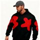 thumbnail image 1 of WILLBEST Sudaderas En Pareja Otoño Streetwear Hop Sudadera con Capucha con Panel De Contraste para Jersey De Moda con Diseño Moderno Ropa Casual Cómoda para Salidas Diarias XGrande, 1 of 4