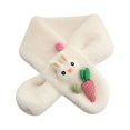 thumbnail image 1 of WIFKLSIIPG Autumn and Winter New Boys and Girls Rabbit Radish Scarf Imitation Rabbit Plush Cartoon Suitable for 0 to 10 Years Old Children'S Scarf, 1 of 7