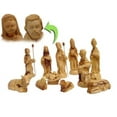 thumbnail image 3 of Olive Wood Nativity Set- Traditional Carvings, 3 of 3