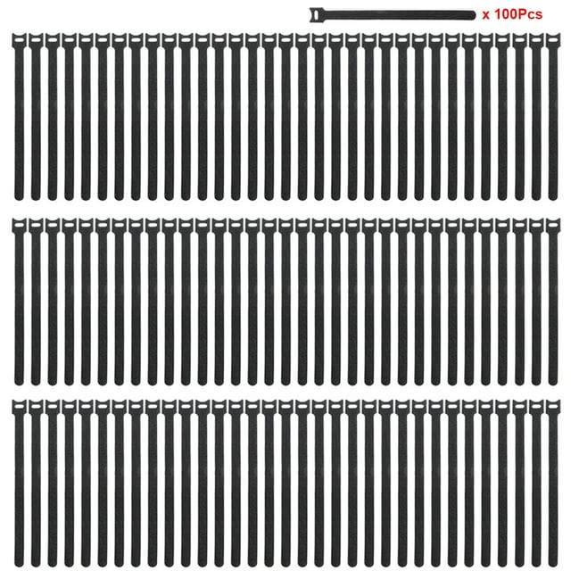 yeacher Attaches de Câble en Nylon Réutilisables - 10x150mm, Options Multicolores pour Maison, Bureau et Extérieur