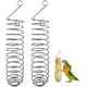 thumbnail image 1 of ZHAOCHENG Dispensador de agua/comida para pájaros Cesta de comida para loros y pájaros de 24 cm Dispensador de frutas colgante para loros de acero inoxidable Soporte para verduras de mijo, accesorios, 1 of 5