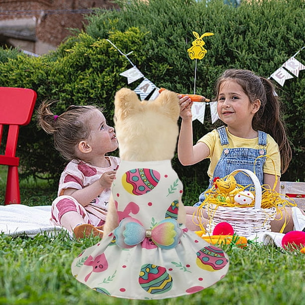 Ropa de Pascua para Perros, Ropa de Verano para Mascotas Adorables de Pascua