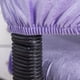 thumbnail image 4 of Fundas para sillas de banquete - Fundas plegables para sillas, fundas modernas para sillas plegables Morado claro, 4 of 5