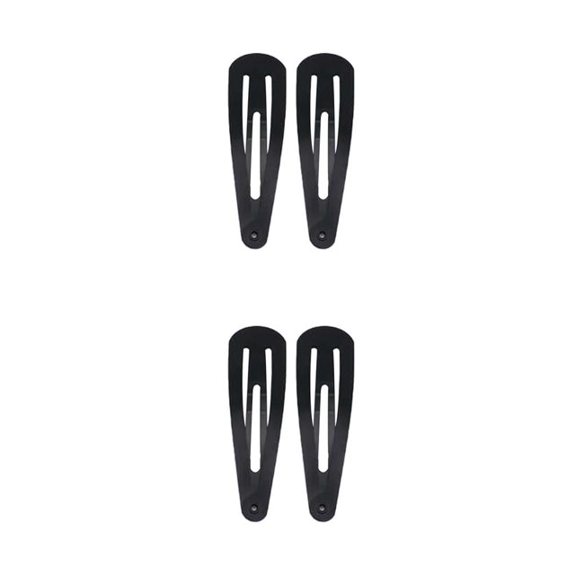 Qarigey Paquete de 2 pinzas para el cabello de Material metálico, práctico Clip lateral Simple, regalo significativo, herramientas de Type2 NO2