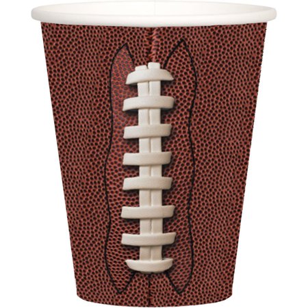 Football 9oz Cups  24ct