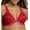 Red, variant on Women's Underwire Lace Bra