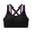 Black, variant on Sport Bra for Women High Support Yoga Racerback Wirefree Yoga Bras Side Support Running Workout Daily Bras